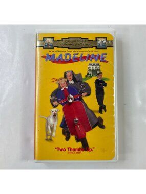 Madeline 1998 VHS Frances McDormand & Nigel Hawthorne Comedy Family Pre-Owned